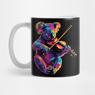 Koala Playing Violin Mug